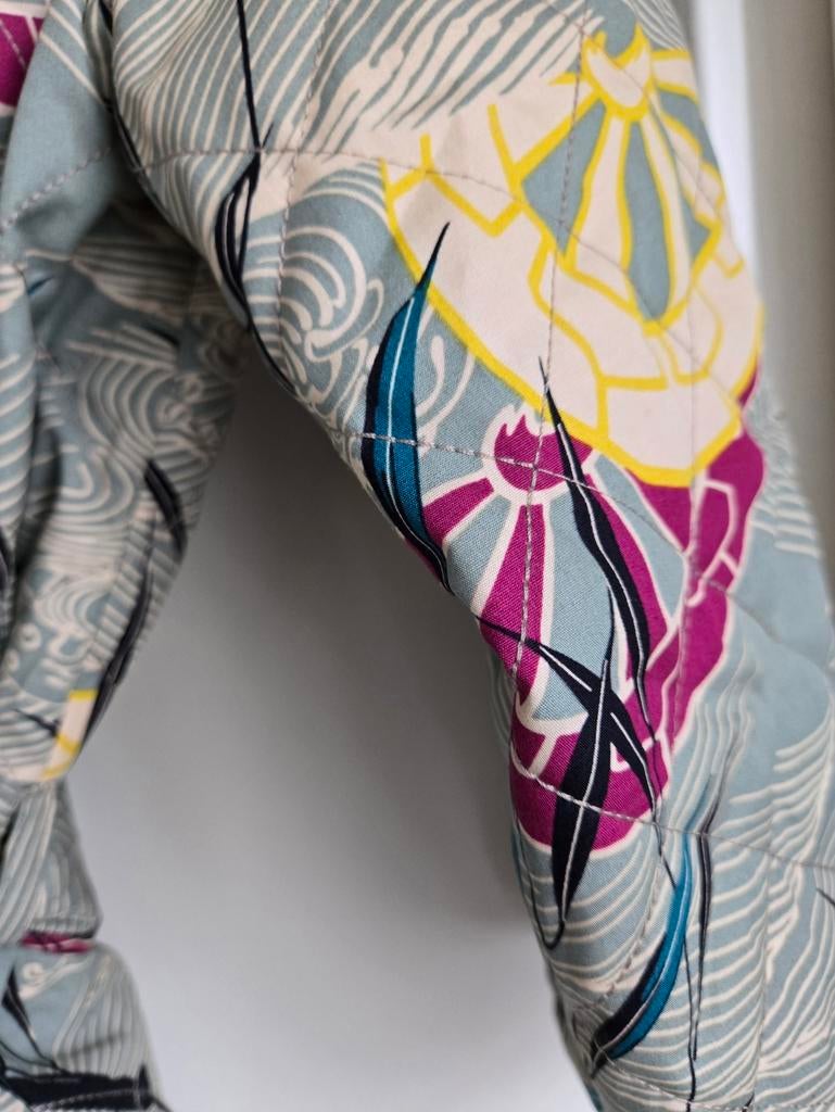 King Louie kimono Jacket Quilted Dusty Turquoise 40, Maat 38/40 (M), Nieuw, Ophalen of Verzenden, King Louie