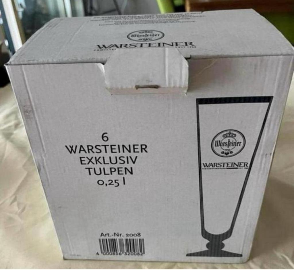 Merk Bierglazen of 6 st. Glazen grote Amuse / IJscoupe 's ., Verzamelen, Glas en Borrelglaasjes, Ophalen of Verzenden, Zo goed als nieuw