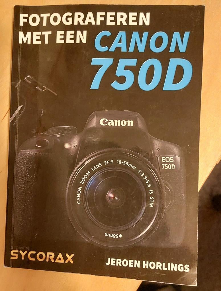 Fotograferen met Canon 750d, Ophalen of Verzenden, Zo goed als nieuw, Fotografie algemeen