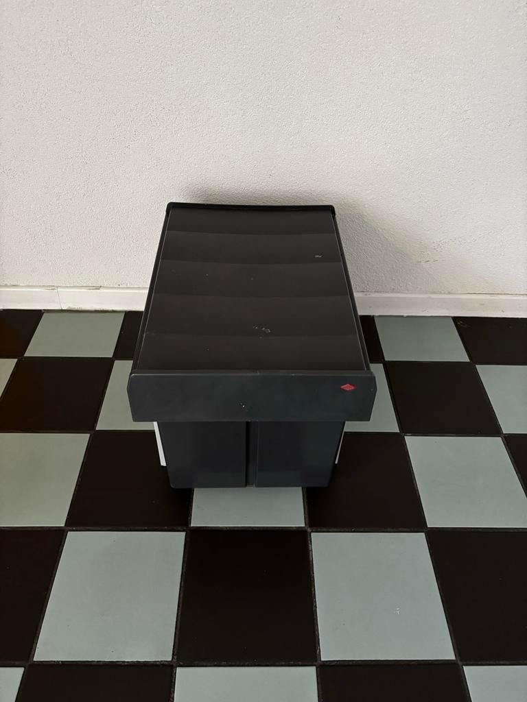 Wesco dubbele uitschuifbare afvalemmer - Gebruikt, Ophalen, Gebruikt, 20 tot 30 liter, Metaal