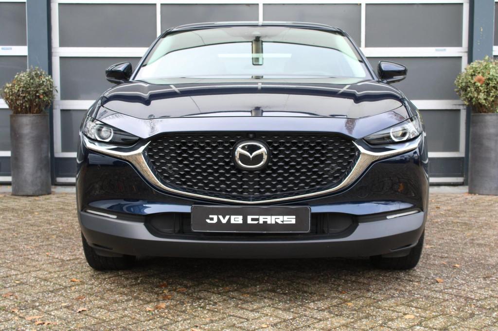 Mazda CX-30 2.0 e-SkyActiv-G M Hybrid Comfort, Automaat, Gebruikt, Zwart, Blauw