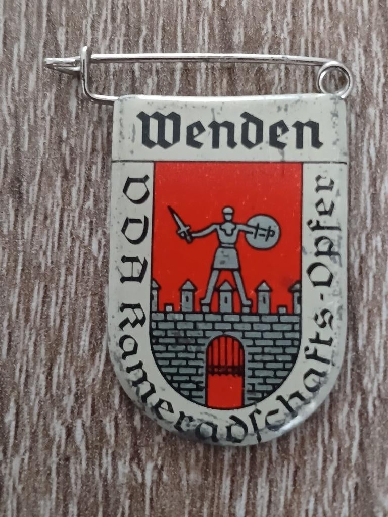 WHW spende 1934 - 1935, Wenden., Verzamelen, Ophalen of Verzenden, Overige soorten, Duitsland, Embleem of Badge