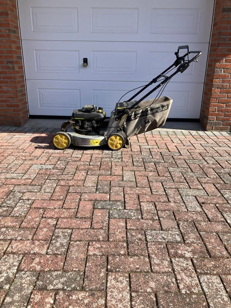 John Deere Benzine Grasmaaier - Krachtige en Betrouwbaar, Ophalen, Cirkelmaaier, Gebruikt, 50 cm of meer