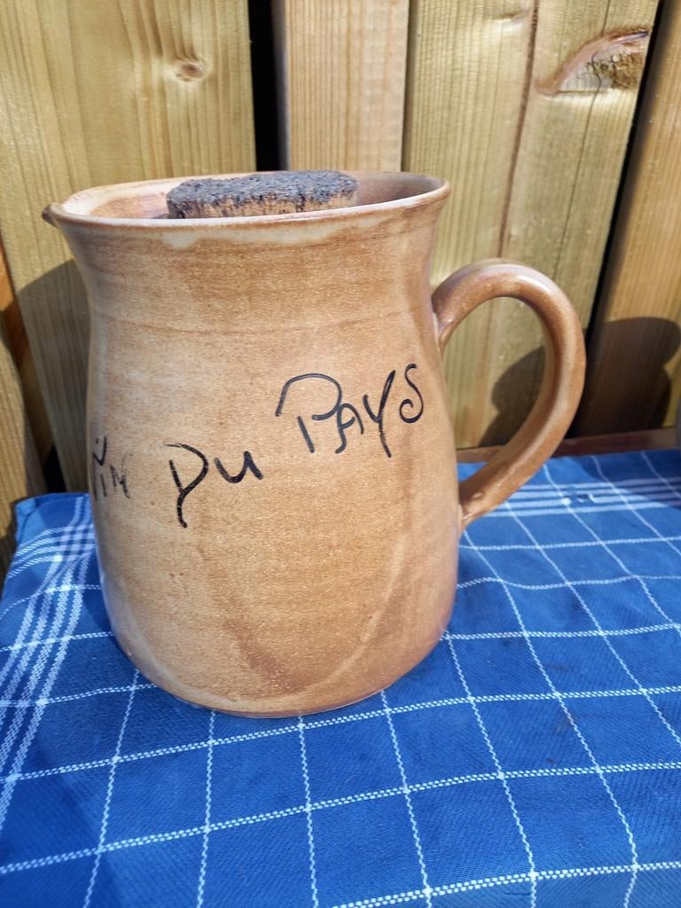 Franse Aardewerk Drank/Wijnkoeler - Vin du Pays, Ophalen of Verzenden