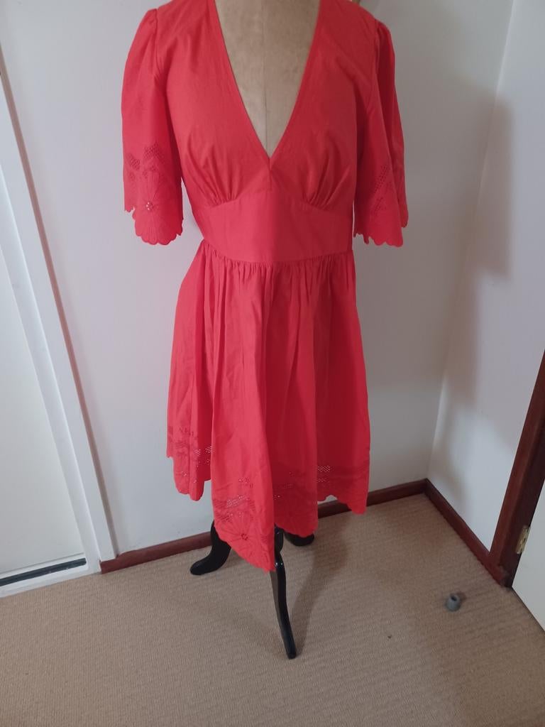 Twinset nieuwe trendy Italiaanse jurk,S, Maat 38/40 (M), Zwart, Nieuw, Ophalen of Verzenden