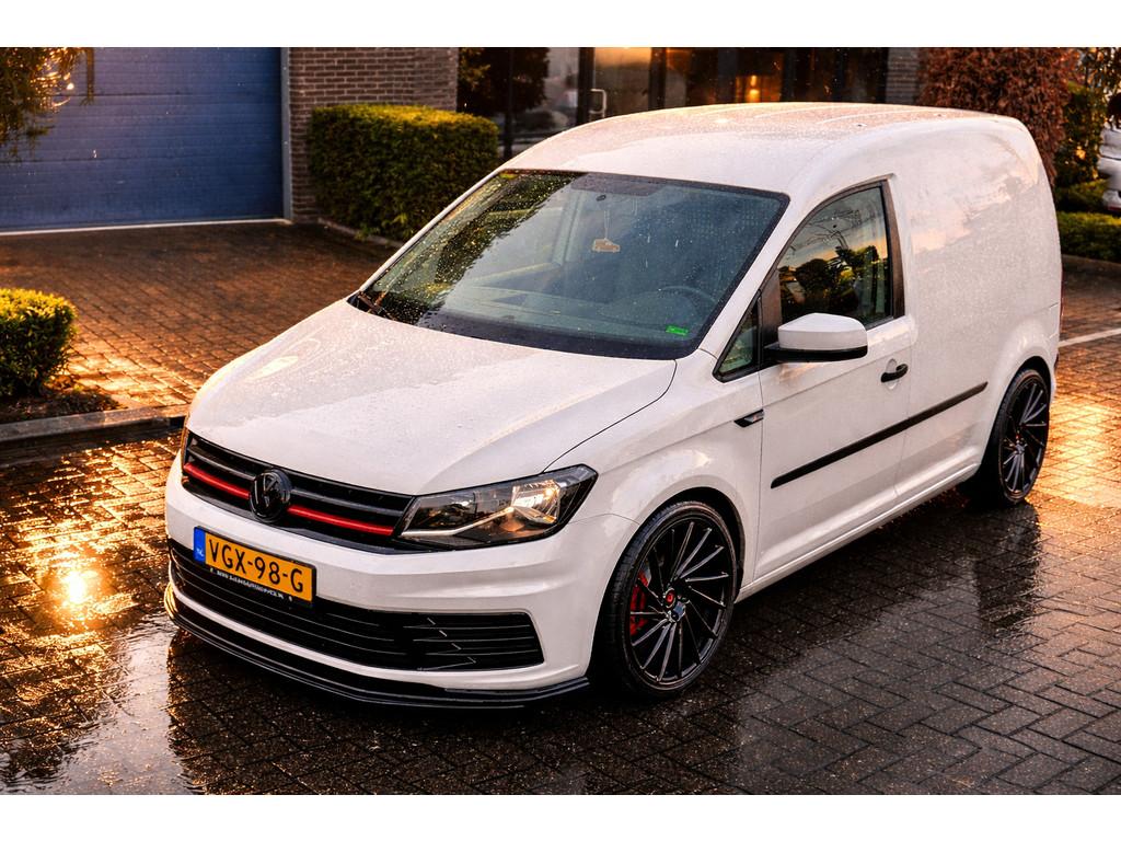 Volkswagen Caddy 2.0 TDI euro 6 bj 2020 70.000km schroefset, Stof, Gebruikt, 4 cilinders, Volkswagen