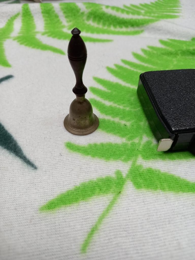 Miniatuur vintage tafelbel., Ophalen of Verzenden