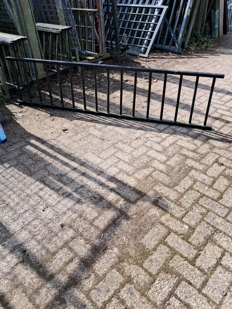 Spijlenhekwerk, Ophalen, Nieuw, IJzer, Dubbelstaafmat hekwerk