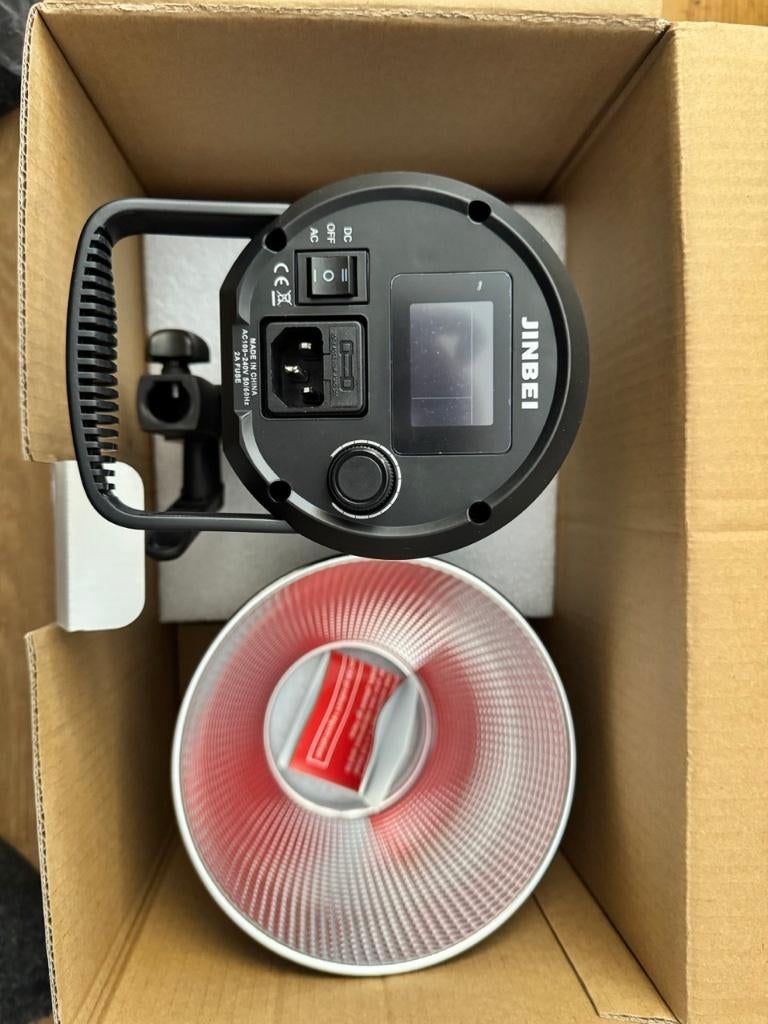Jinbei EF2 60W LED videolamp / studiolamp, Audio, Tv en Foto, Fotografie | Fotostudio en Toebehoren, Ophalen of Verzenden, Zo goed als nieuw