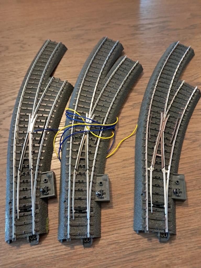 MARKLIN BOCHTWISSEL 24672, Hobby en Vrije tijd, Modeltreinen | H0, Wisselstroom, Rails, Ophalen of Verzenden, Zo goed als nieuw