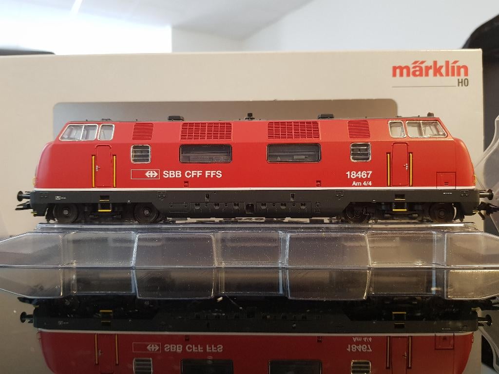 Märklin 39801 Zware diesellocomotief serie Am 4/4 SBB, Wisselstroom, Locomotief, Nieuw, Ophalen of Verzenden