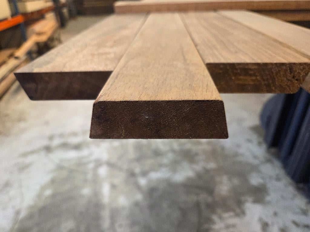 Hardhouten planken - Trapezium profiel - nr: HP6, Tuin en Terras, Ophalen, Planken, Nieuw, Hardhout