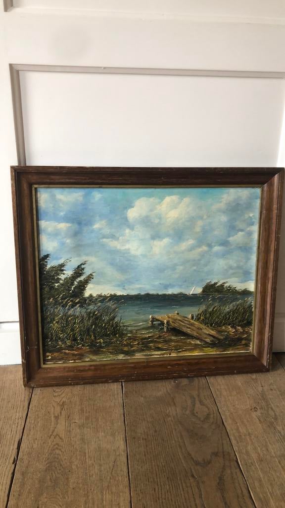 Oud schilderij, Antiek en Kunst, Ophalen of Verzenden