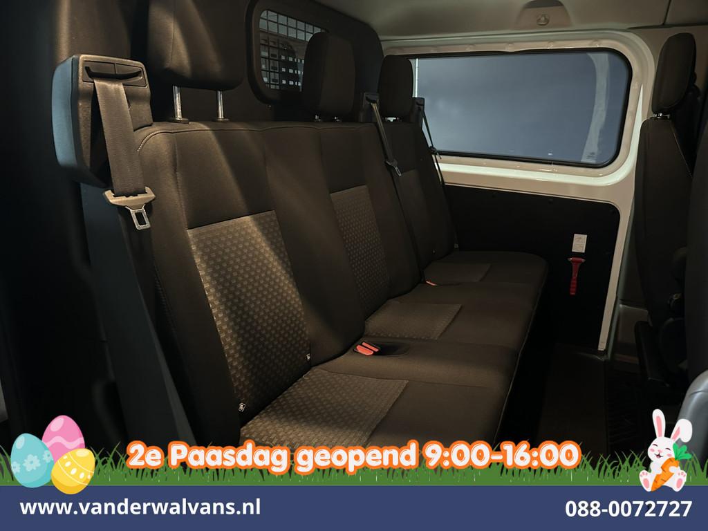 Ford Transit Custom 2.0 TDCI 130pk L2H1 Dubbele Cabine Inric, Voorwielaandrijving, 4 cilinders, Wit, Bedrijf