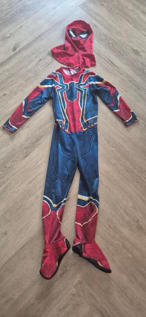 Superhelden Spiderman pak maat 128, Ophalen of Verzenden, 122 t/m 128, Jongen of Meisje