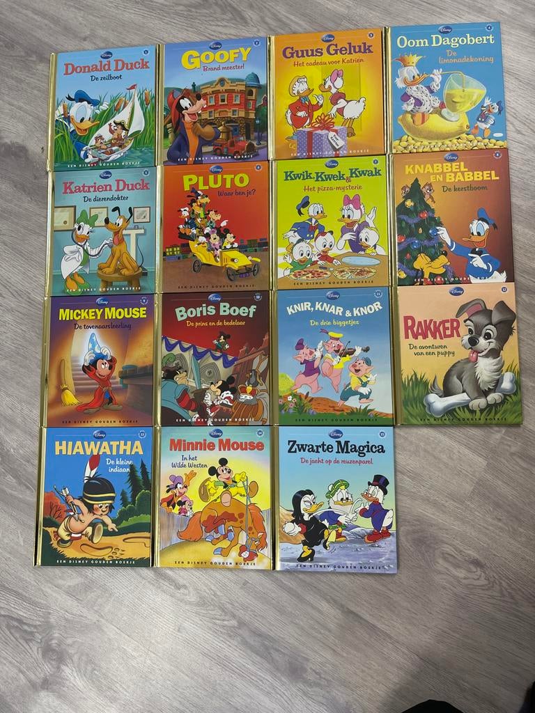 15 Disney Gouden Boekjes - Complete Collectie, Ophalen, Gelezen, Prentenboek