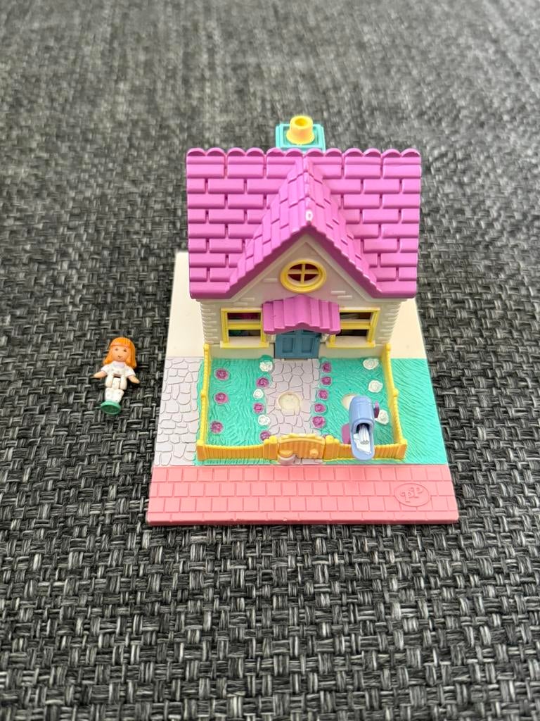 Vintage Polly Pocket Huisje - Bluebird Toys 1993, Ophalen of Verzenden, Zo goed als nieuw