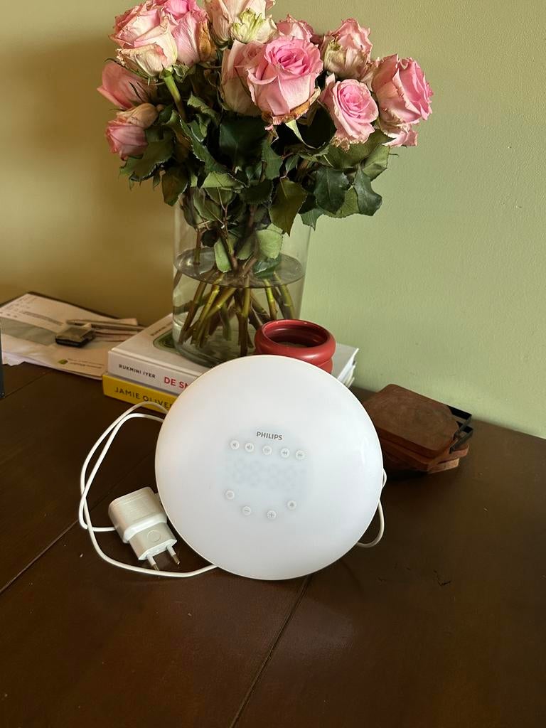 Philips Wake-up Light - Zo goed als nieuw, Witgoed en Apparatuur, Wekkers, Ophalen of Verzenden, Zo goed als nieuw