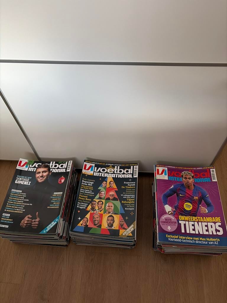 Voetbal International Tijdschriften (jaargang 2023-2025), Ophalen, Gelezen, Sport en Vrije tijd