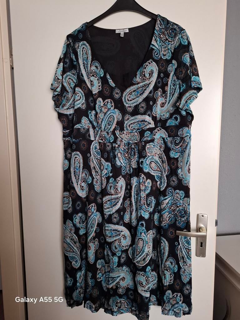 Croft en barrow  zomer jurk  maat2x, Kleding | Dames, Verzenden, Zo goed als nieuw, Zwart, Jurk