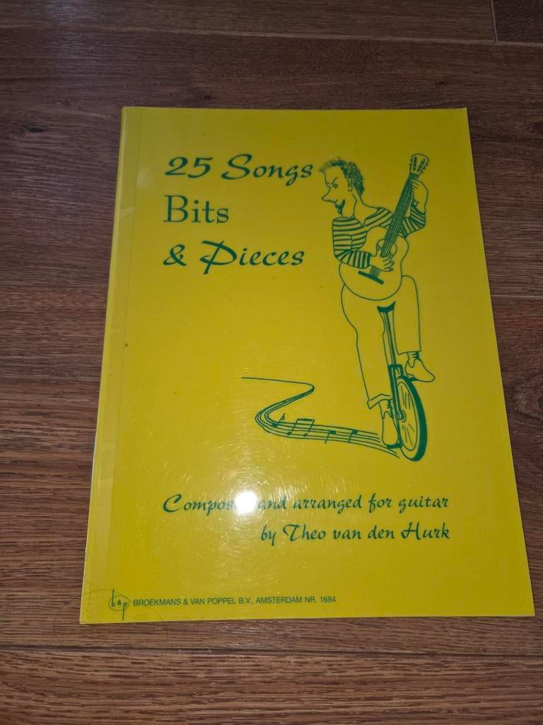25 Songs Bits & Pieces bladmuziek voor gitaar, Muziek en Instrumenten, Ophalen of Verzenden