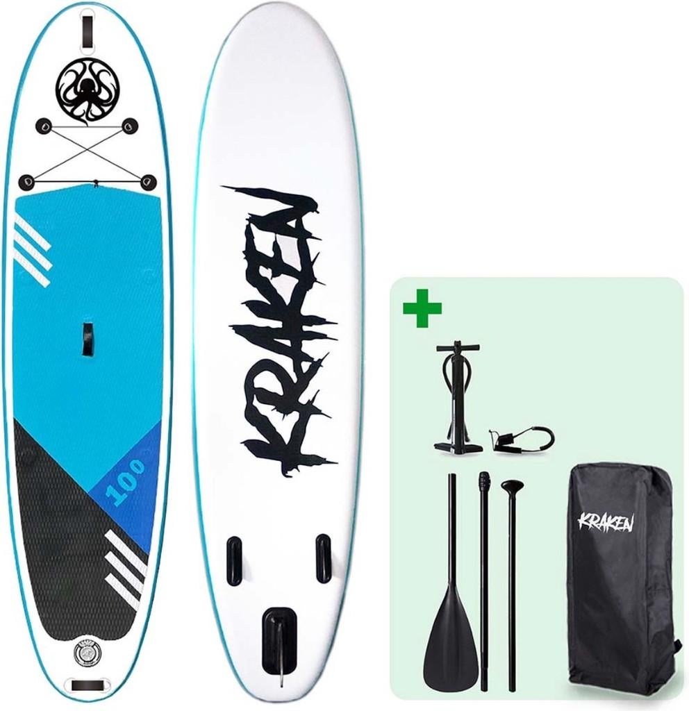 Supboard: KRAKEN Pro 10.0 Dual Layer Fusion SUP Complete Set, Ophalen, Zo goed als nieuw, SUP-boards