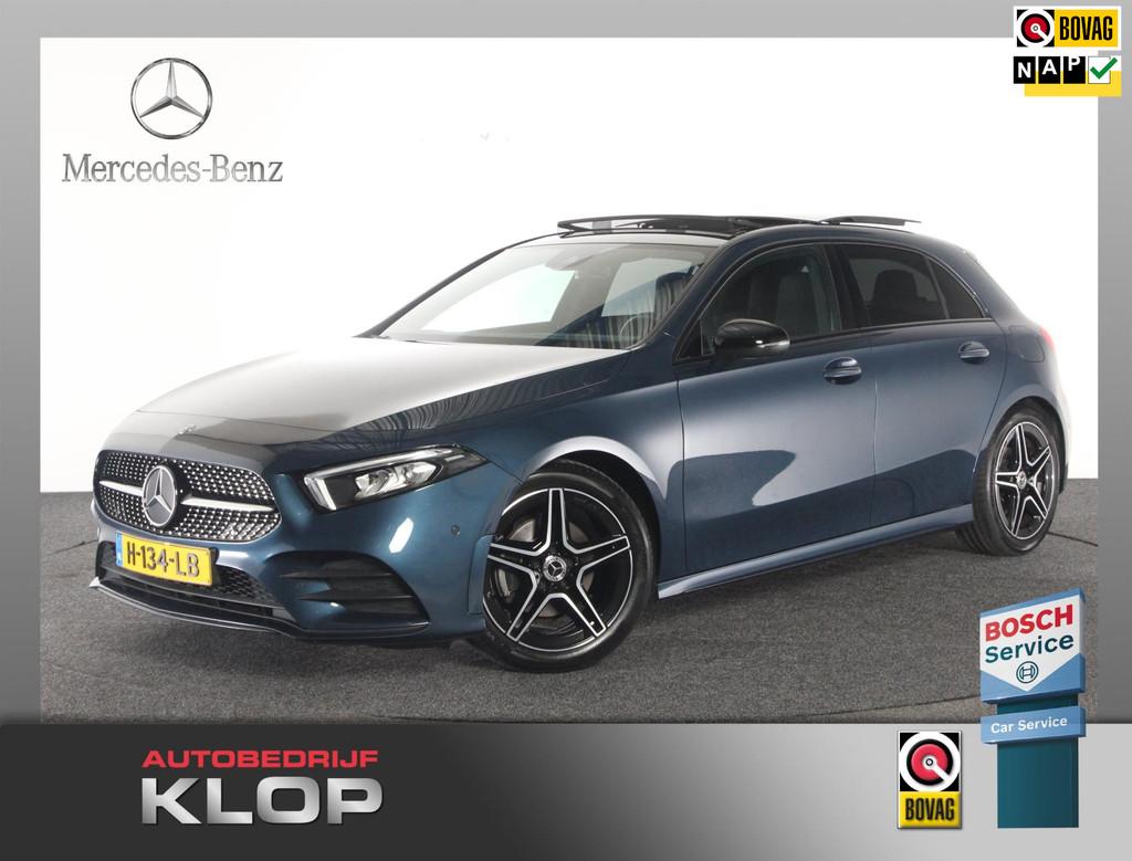 Mercedes-Benz A-klasse 180 Advantage | panoramadak |, 136 pk, Gebruikt, 4 cilinders, Blauw