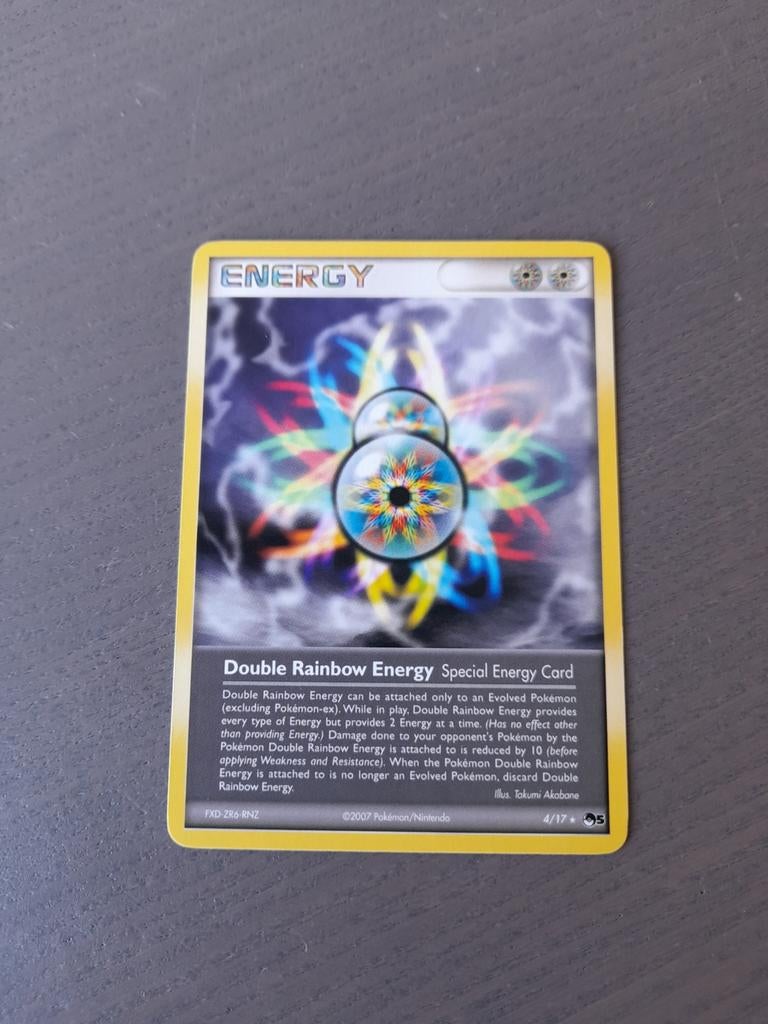 2007 pop series 5 4/17 double rainbow energy, Ophalen of Verzenden, Gebruikt, Losse kaart