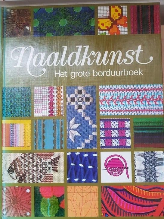 Vintage handwerkboek - Naaldkunst - het grote borduurboek, Ophalen of Verzenden, Overige onderwerpen