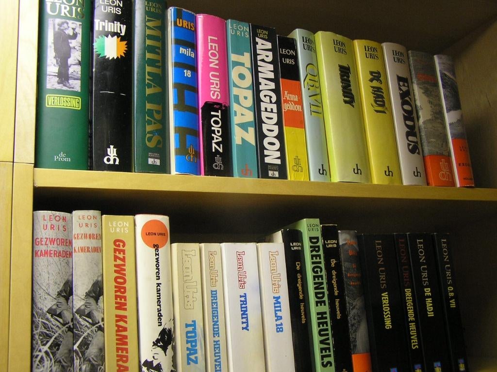 Boeken van Leon Uris in verschillende uitvoeringen, Ophalen of Verzenden, Zo goed als nieuw