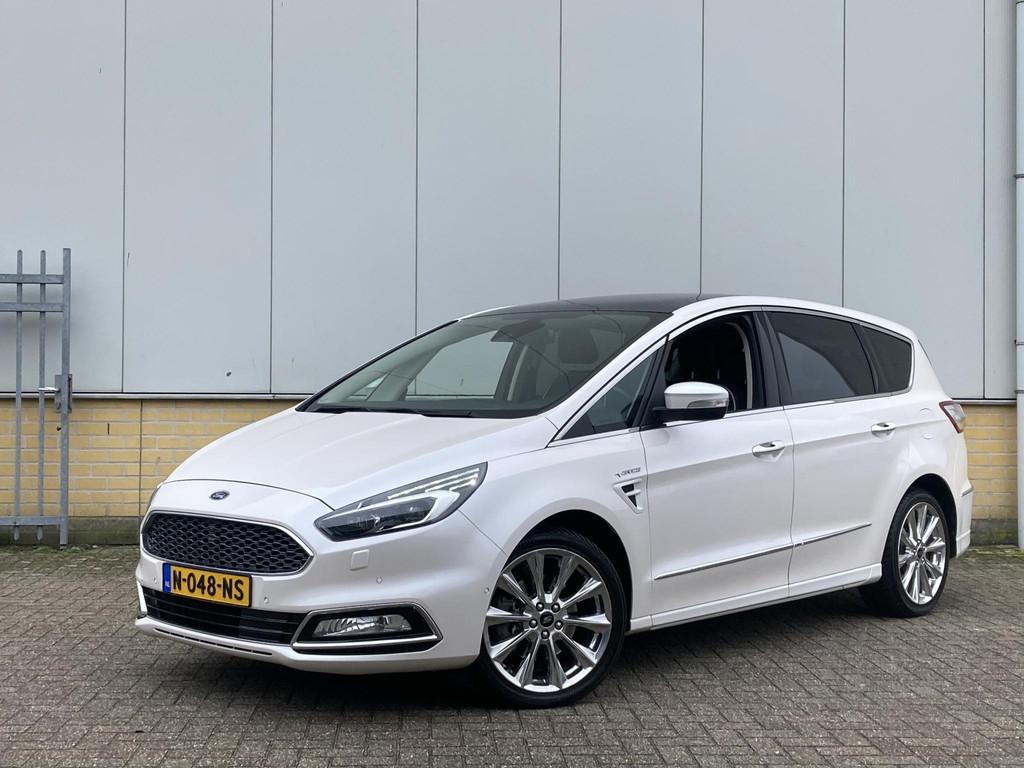Ford S-Max 2.0 Vignale 7 persoons Lederen bekleding - 7-pers, Auto's, Euro 6, 4 cilinders, 7 stoelen, Wit