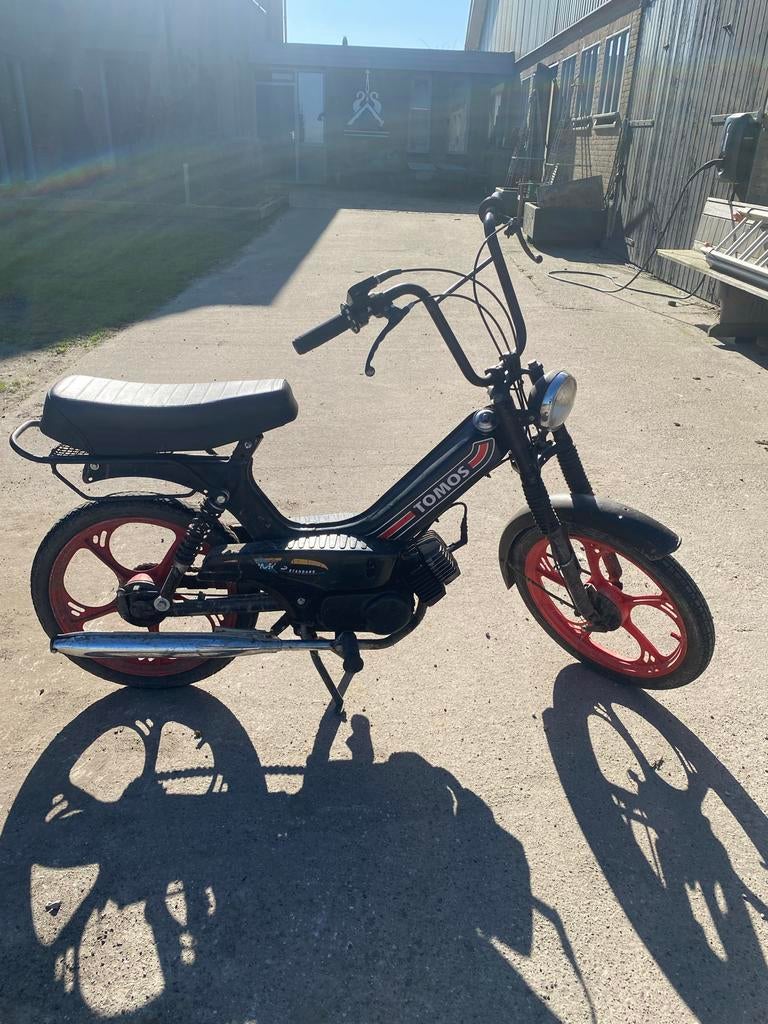 Tomos A3 Snelgas - Loopt 45 km/u, blauw kenteken, Fietsen en Brommers, Ophalen, Gebruikt, Overige modellen