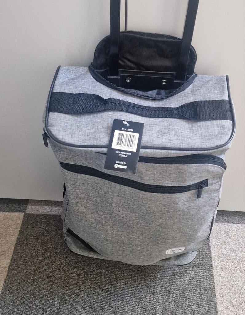 Norlander trolleytas (nieuw), Ophalen of Verzenden, Nieuw, Zwart, 30 cm of meer