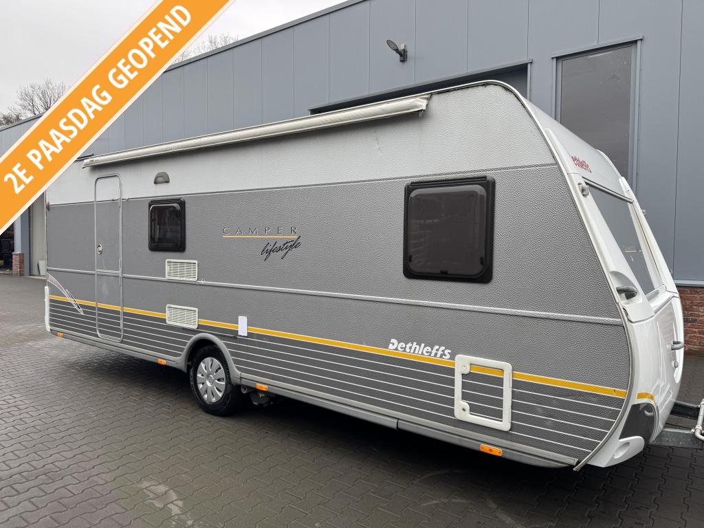 Dethleffs Camper Lifestyle 560 SK / 7 persoons / mover, Caravans en Kamperen, Caravans, Rondzit, Overige typen, Bedrijf, Schokbreker