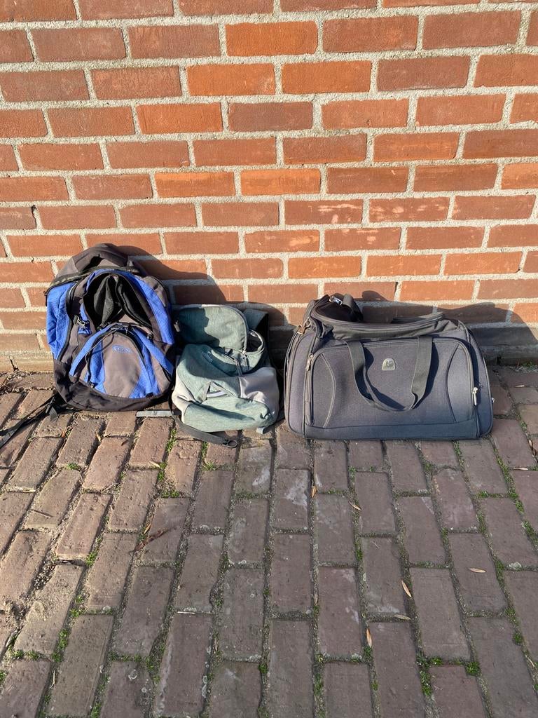 Diverse tasen gebruikt, Ophalen, Nomad, Gebruikt, 25 tot 40 cm