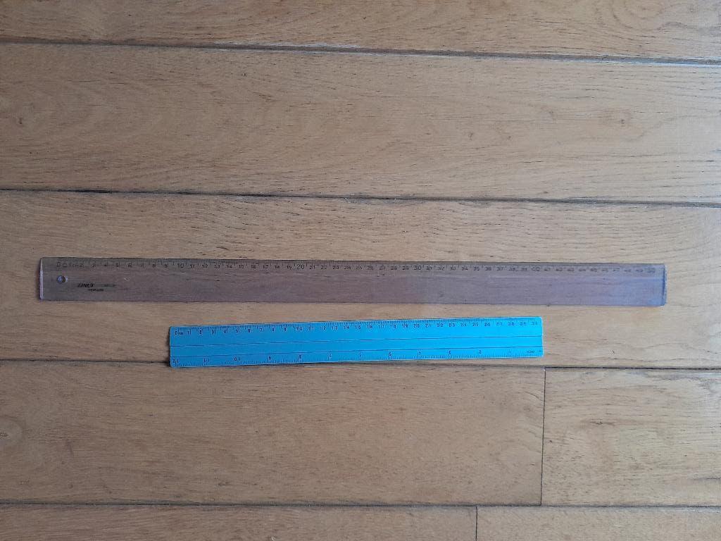 liniaal  linialen 30 of 50 cm, Ophalen of Verzenden