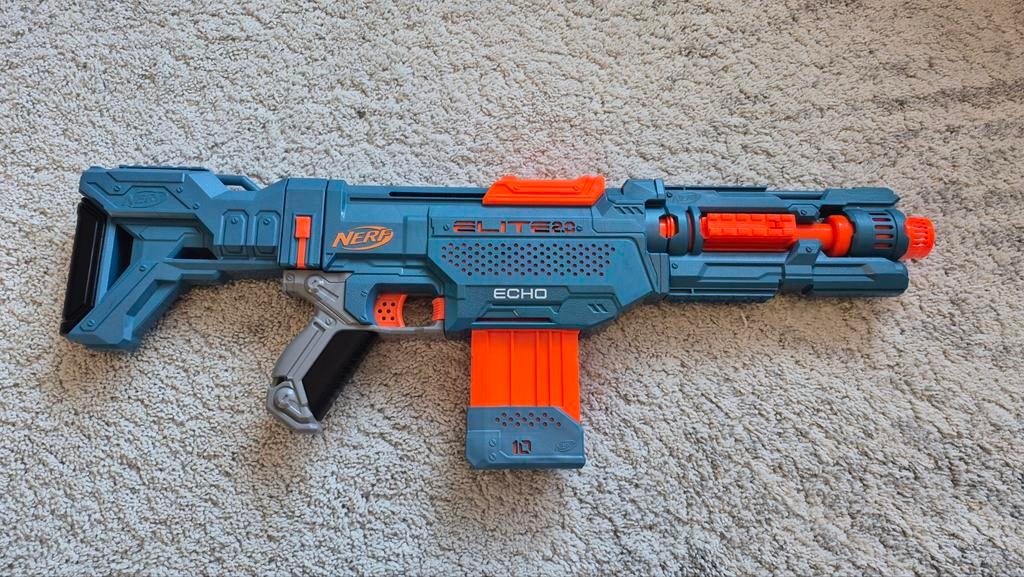 Nerf Elite 2.0 Echo CS-10, Ophalen of Verzenden, Zo goed als nieuw
