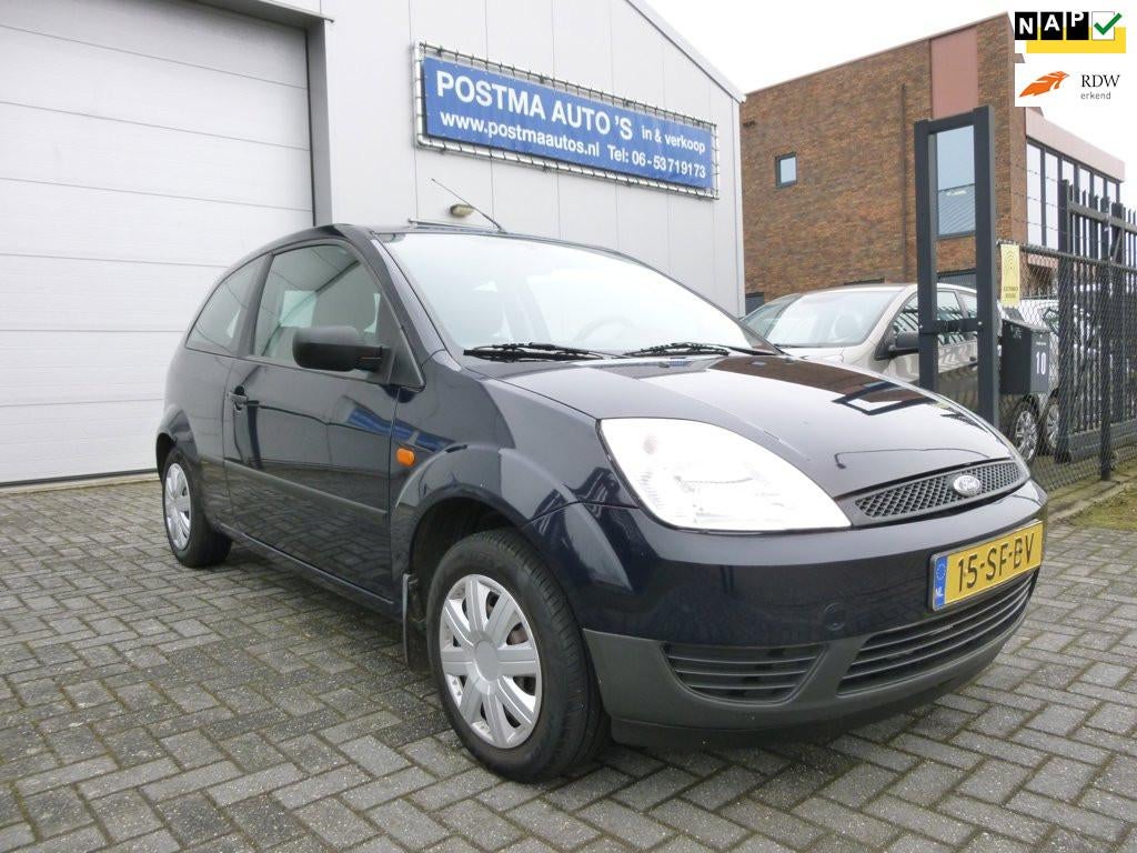 Ford Fiesta 1.3-8V Style, 1 eigenaar, lage km.stand NAP !, Voorwielaandrijving, 4 cilinders, Blauw, Origineel Nederlands