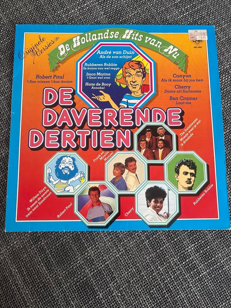 De Daverende Dertien - Hollandse Hits van Nu LP, Cd's en Dvd's, Vinyl | Nederlandstalig, Ophalen, Gebruikt, 12 inch