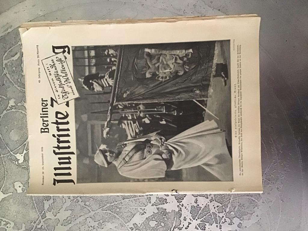 Originele krant september 1936 - Juliana & Bernhard, Boeken, Tijdschriften en Kranten, Ophalen of Verzenden, Gelezen, Krant