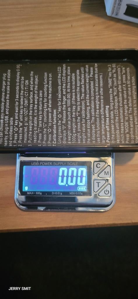 Usb power supply scale, Witgoed en Apparatuur, Weegschalen, Minder dan 10 kg, Nieuw, Ophalen of Verzenden, Digitaal