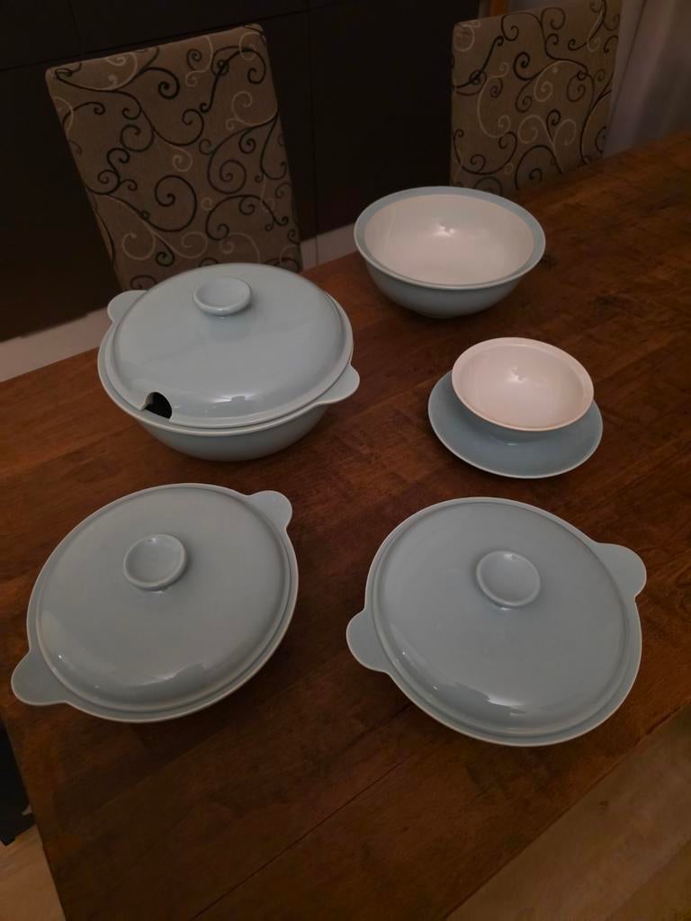 Studio Fris Edam Symfonie prinsesseblauw servies, Antiek en Kunst, Ophalen of Verzenden