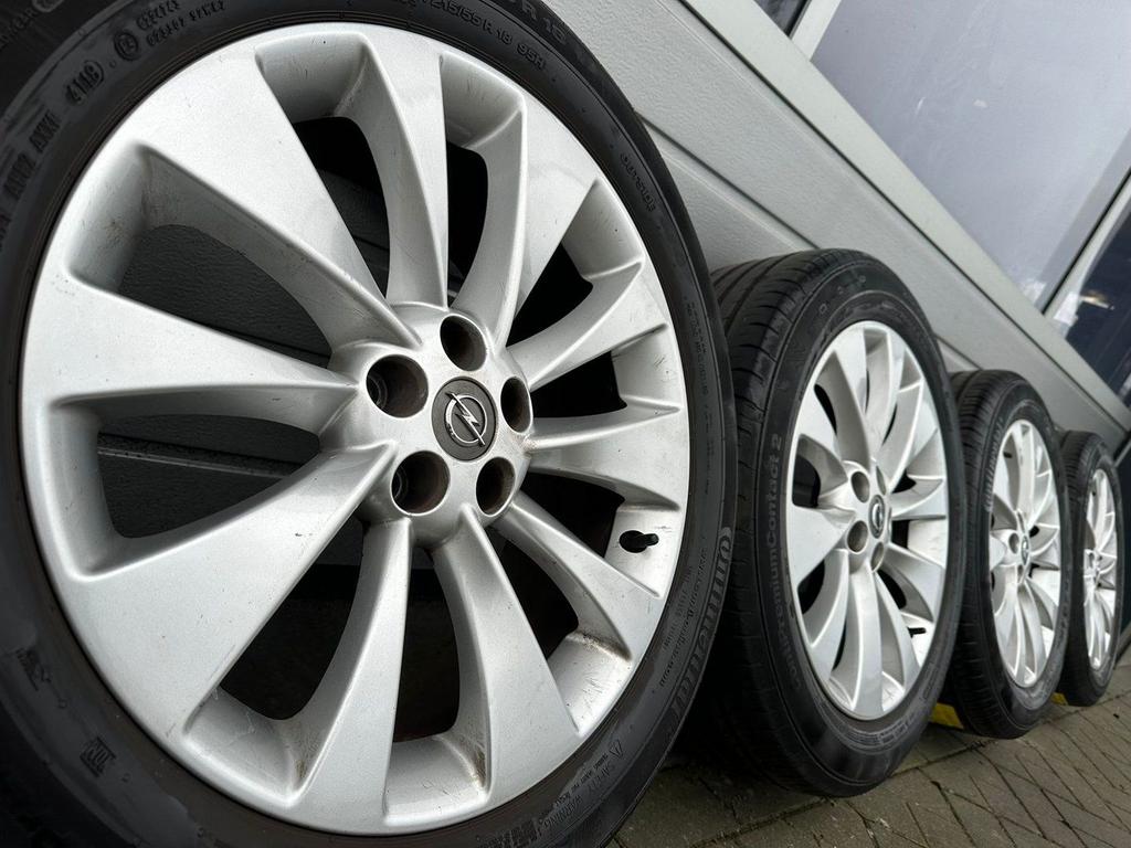 18 " Opel Astra J Astra K Mokka X 5x105 velgen zomerbanden, Auto-onderdelen, Banden en Velgen, 18 inch, -, -, Banden en Velgen