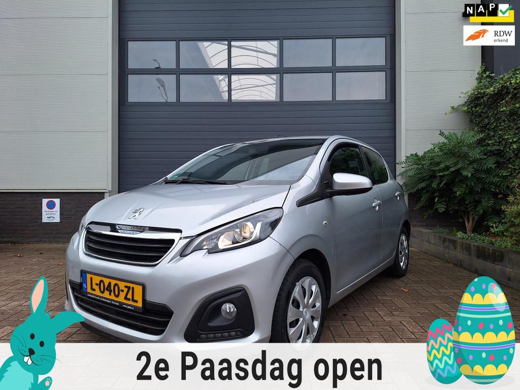 Peugeot 108 | 1.0 VTi Active TOP! | Automaat | Airco | Bluet, Gebruikt, Euro 6, 4 stoelen, Leder en Stof