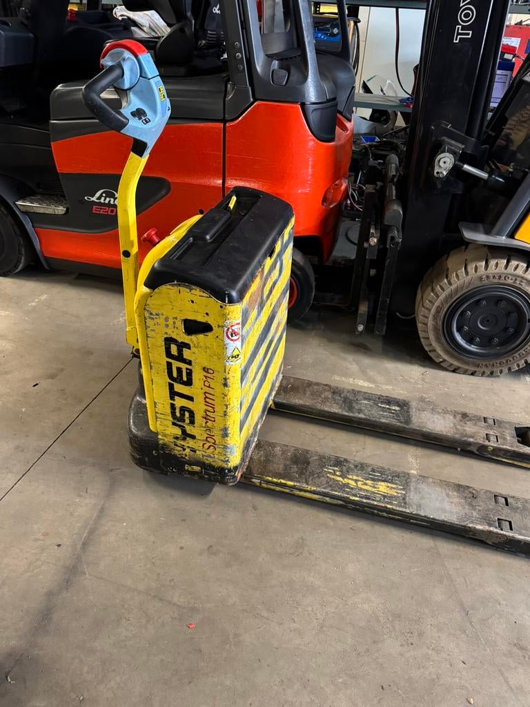 Hyster P16 elektrische palletwagen, Doe-het-zelf en Verbouw, Palletwagens en Pompwagens, Gebruikt, Hyster, Hyster, Ophalen