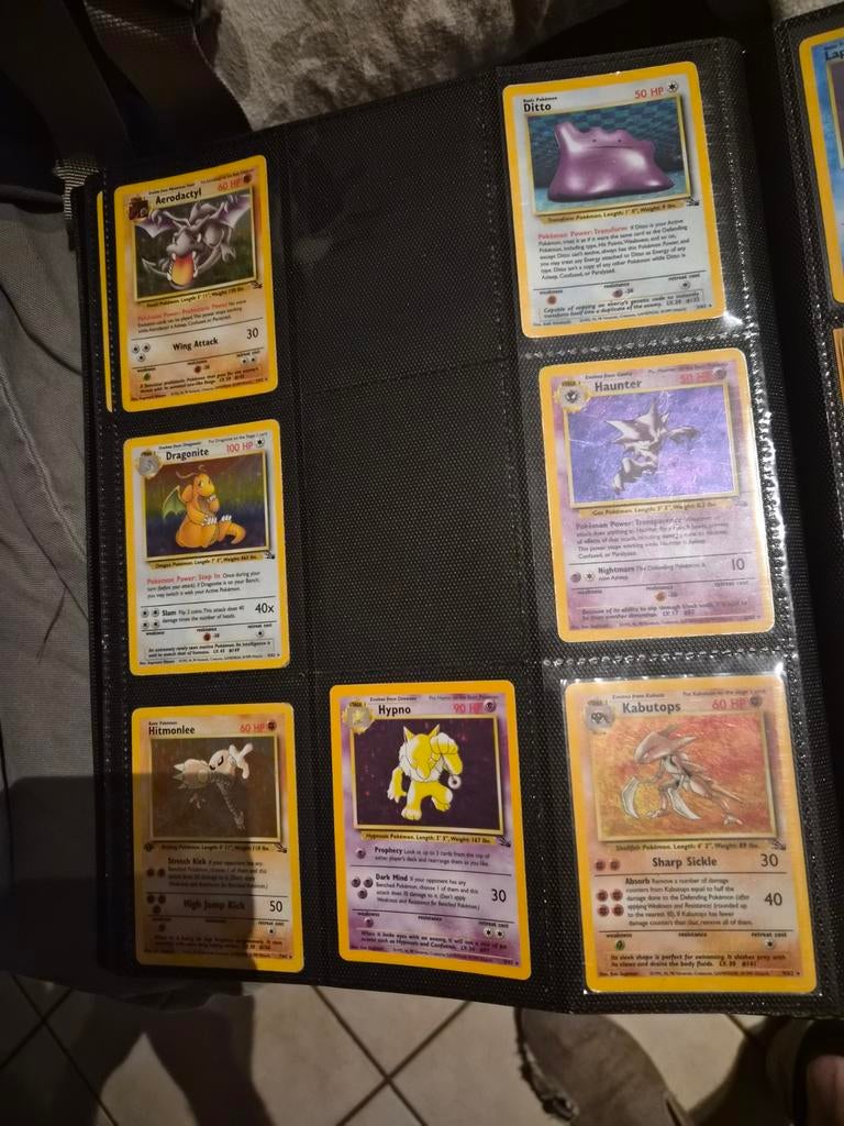 Fossil set engels quasi volledig (50/62 kaarten), Hobby en Vrije tijd, Verzamelkaartspellen | Pokémon, Ophalen of Verzenden, Gebruikt