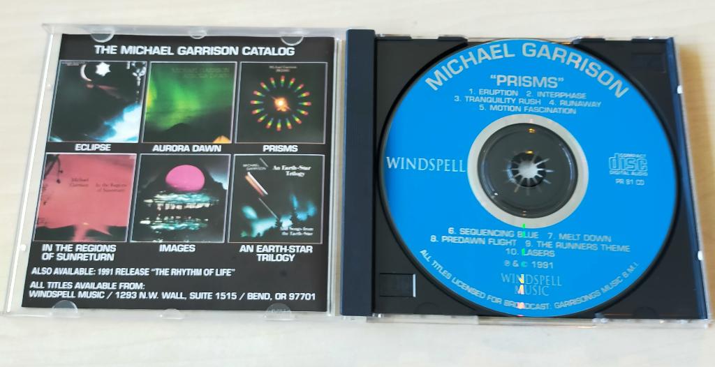 Michael Garrison - Prisms CD 1981/1991, Ophalen of Verzenden, Gebruikt