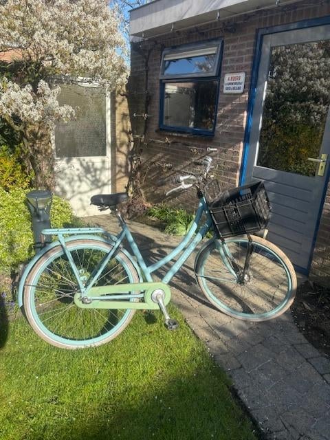 Cortina meiden / damesfiets licht blauw, Ophalen, Gebruikt, Overige merken, Versnellingen