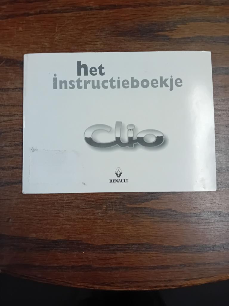 Instructieboekje Renault Clio 2, Ophalen of Verzenden
