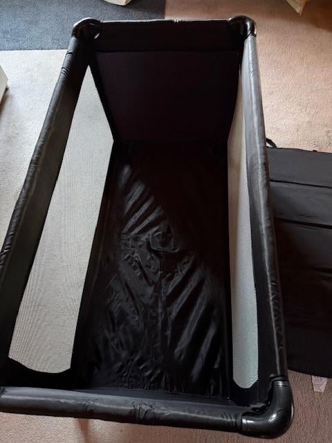 Campingbedje en Topmark matrasje Box, Kinderen en Baby's, Babywiegjes en Ledikanten, Ophalen of Verzenden, Zo goed als nieuw, Reisbedje